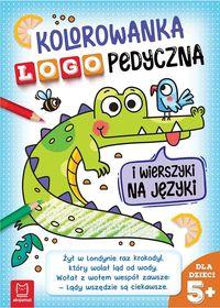 Kolorowanka logopedyczna i wierszyki na języki (5+)